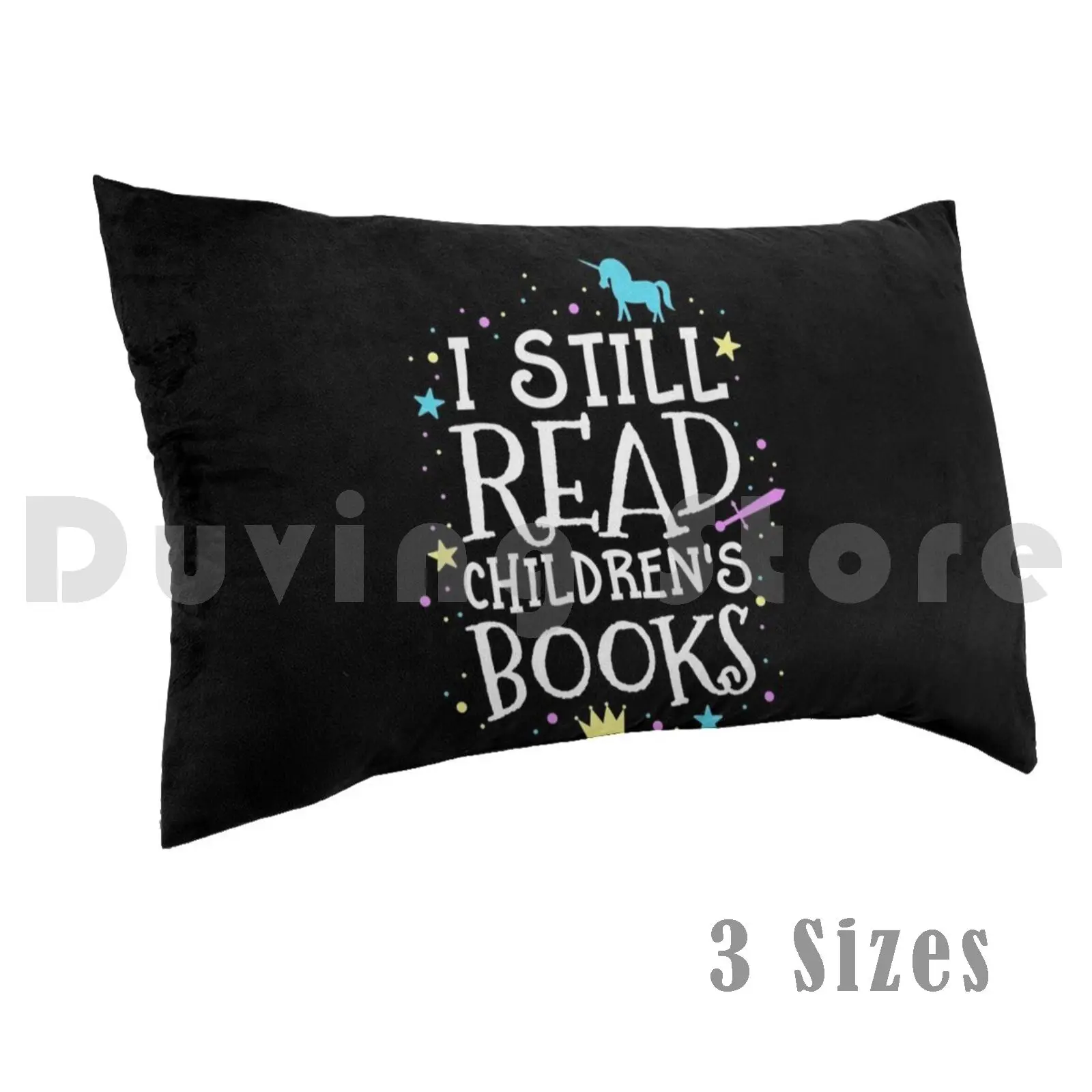 I Still Read Children's Books School Teacher Nerd Librarian Pillow Case 20*30 Inch Reading Book Lover Book