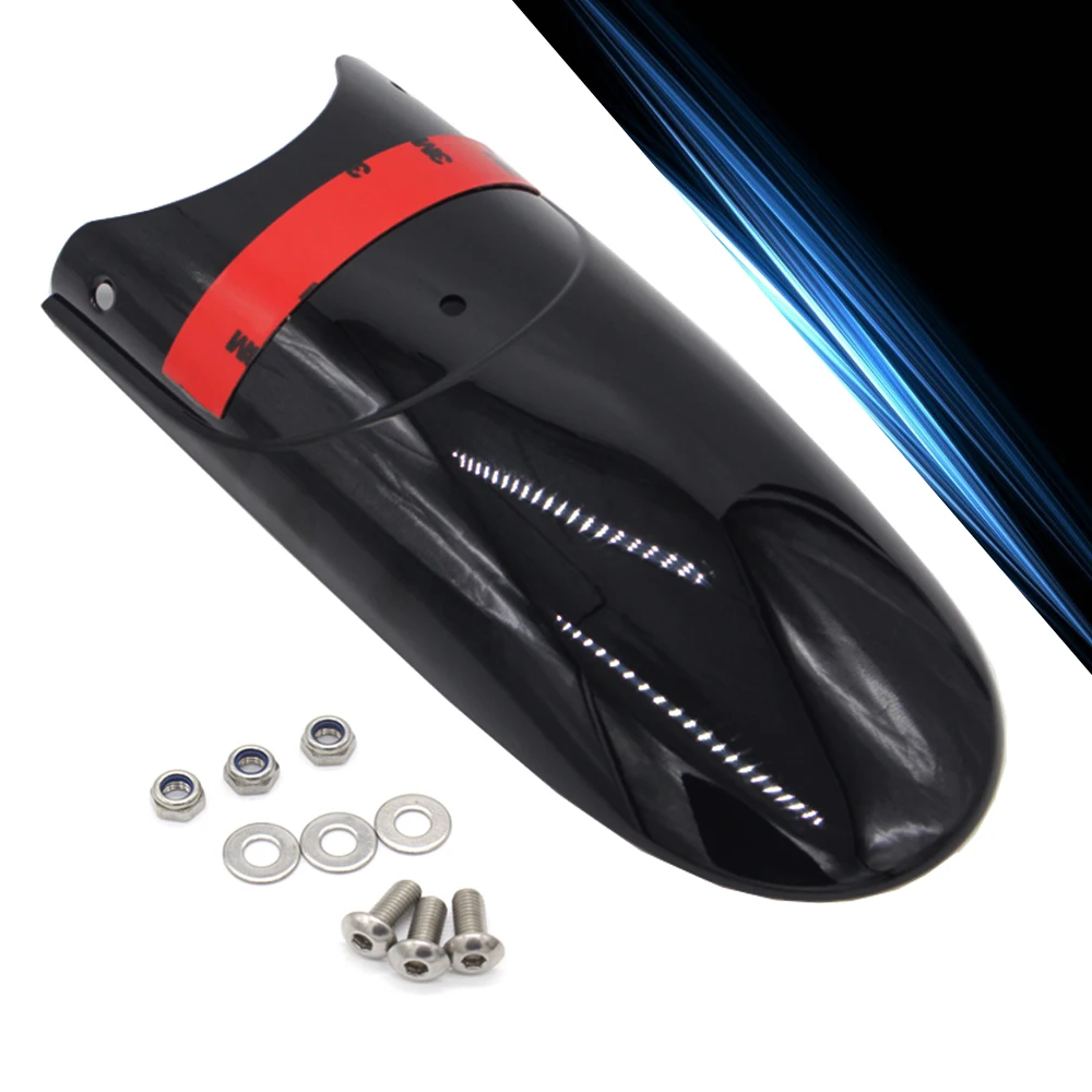 Motorcycle Bright Black Front Fender Extender Fits For Harley Sportster XL883 1200 Dyna FXDB Front Fender Extender