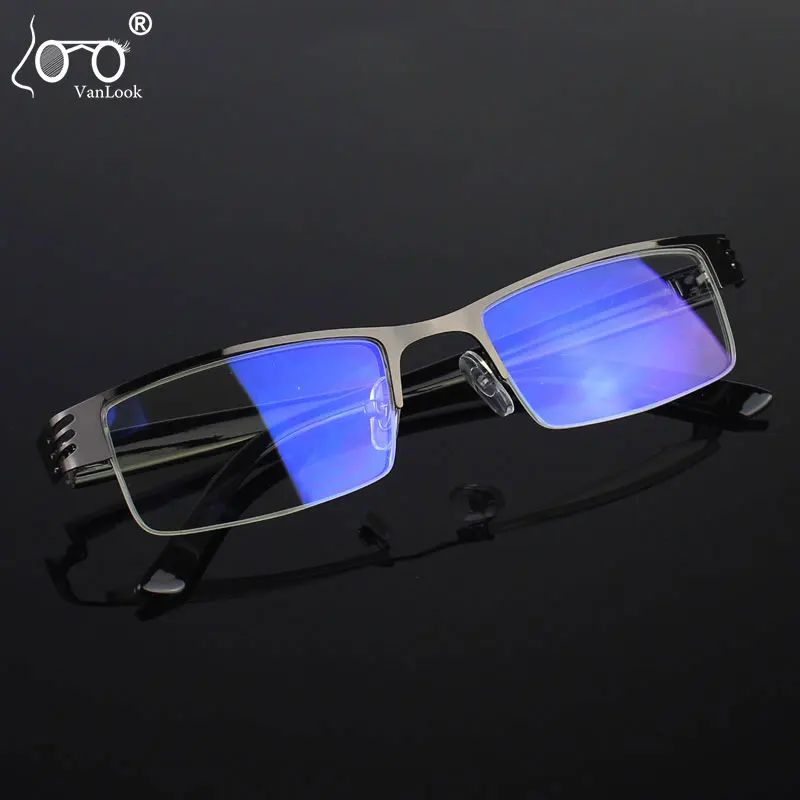 

VANLOOK Blue Light Blocking Computer Glasses Mens Metal Spectacle Frames For Women Screen Protection Optical Eyewear