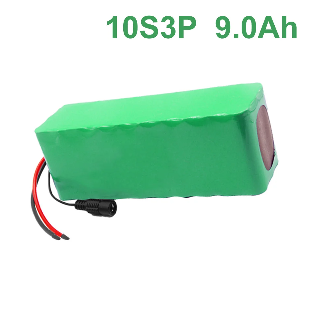 

36V 9Ah 10S3P 18650 Li-ion Battery Pack E-Bike Ebike electric bicycle