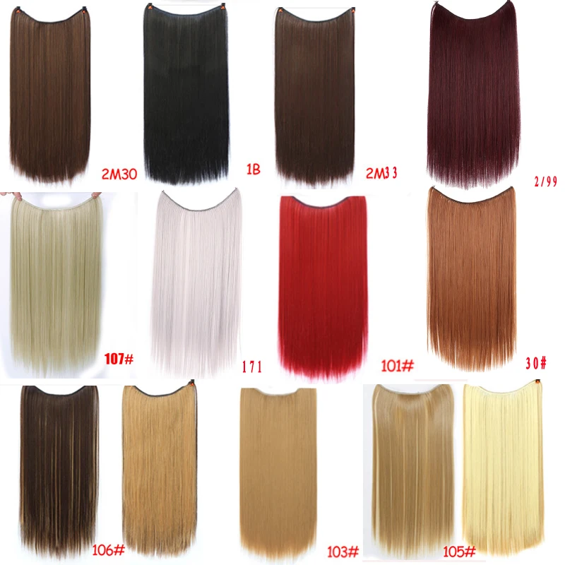 Allaosify Synthetic Hair Extensions 24\