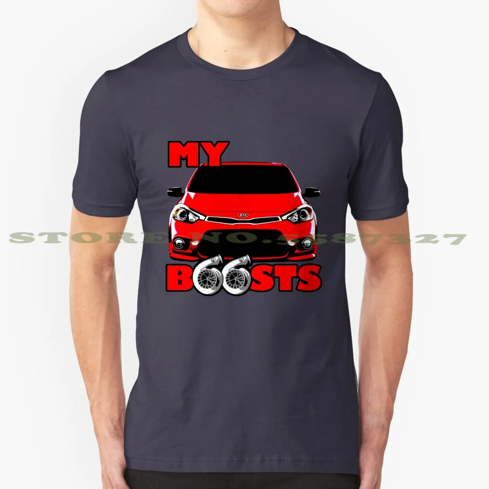 My Koup Boosts 100% Pure Cotton T-Shirt Kdm Genesis Stinger Veloster Koupmania