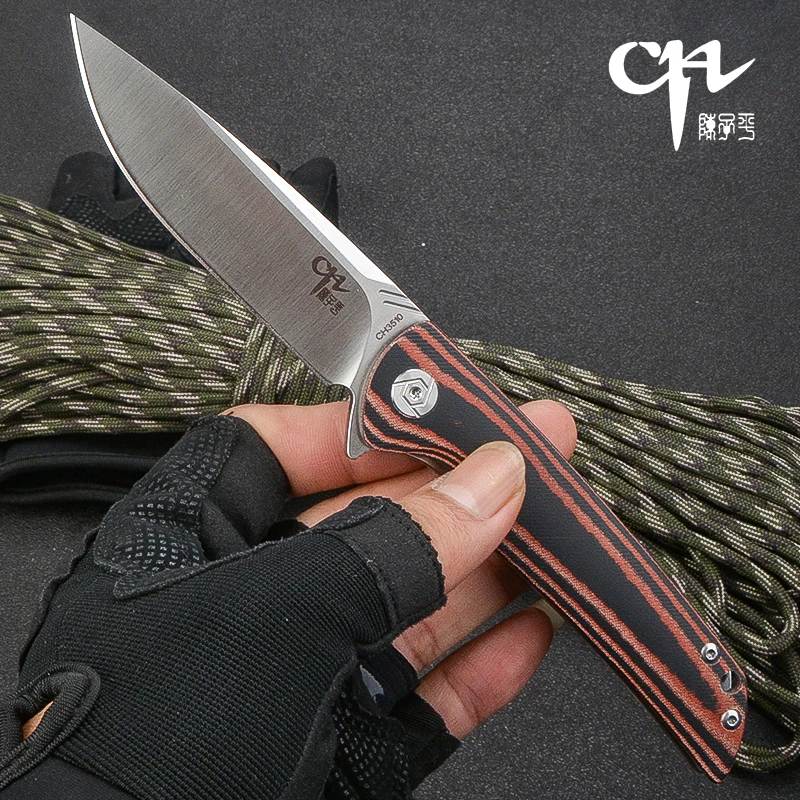 Imagem -04 - Militar Tático Faca Dobrável d2 Lâmina Micarta Handle Sharp Alta Dureza Camping Aventura Ferramenta de Sobrevivência ao ar Livre ch Ch3510