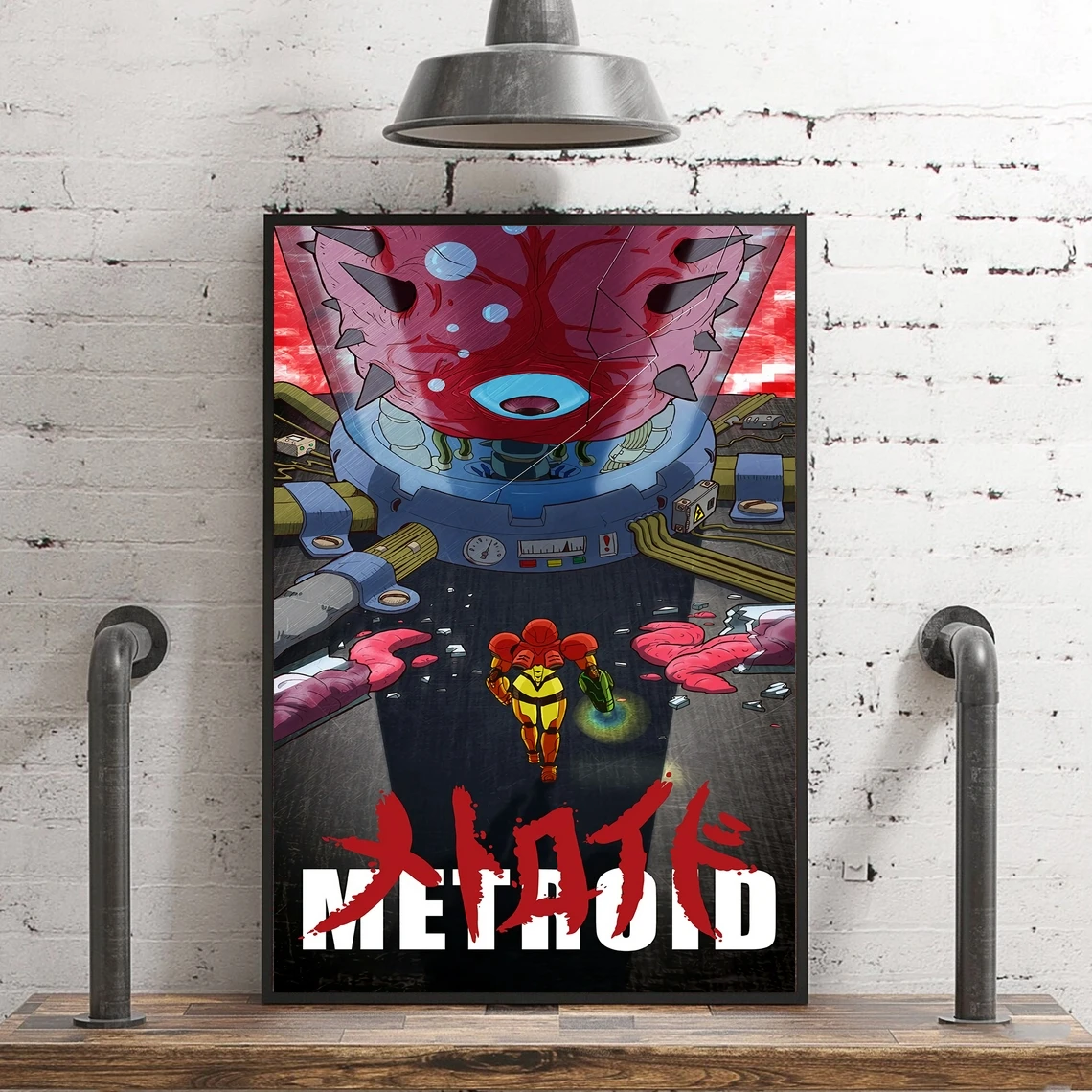 Metroid Game Poster Home Decoration Wall Painting (No Frame)