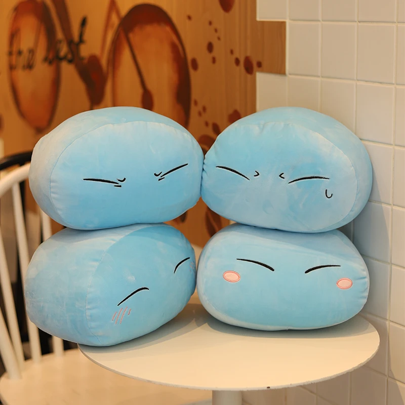 Big size Rimuru Tempest Stuffed toys Anime Derivatives Cute Soft Plush Pillow Large Plush Cushion for Children Kids Gifts