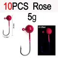 10 piezas de rosa de 5g