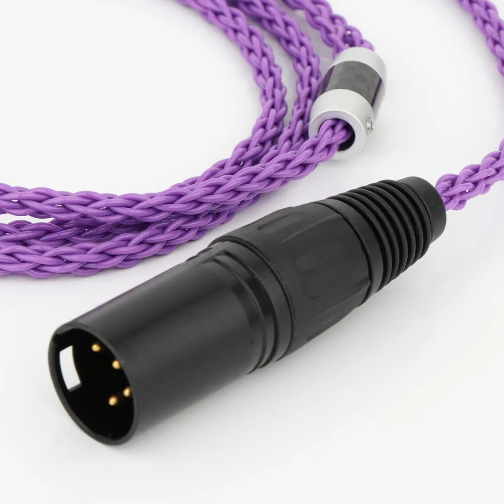 HIFI 3,5/4,4 mm 8 Kerne 7N OCC versilbertes R70X Kopfhörer-Upgrade-Kabel für ATH-R70X R70X R70X5 Kopfhörer – Detail 6