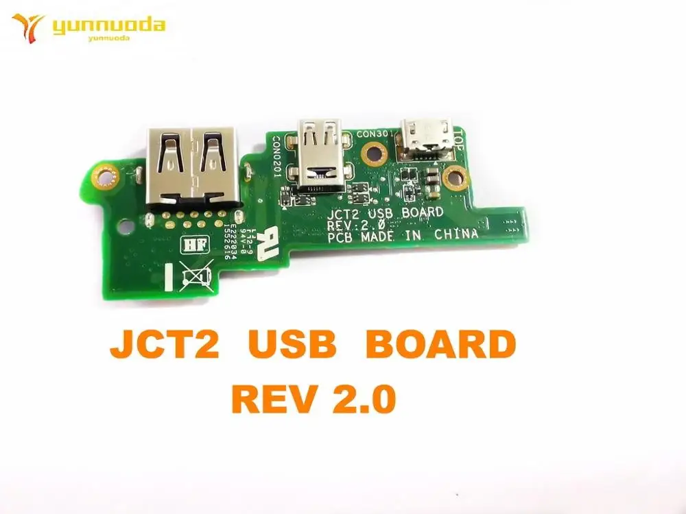 Original For Dell Venue 11 Pro 7140 Micro USB Mini HDMI Charging Port JCT2  USB  BOARD  REV 2.0 tested good free shipping