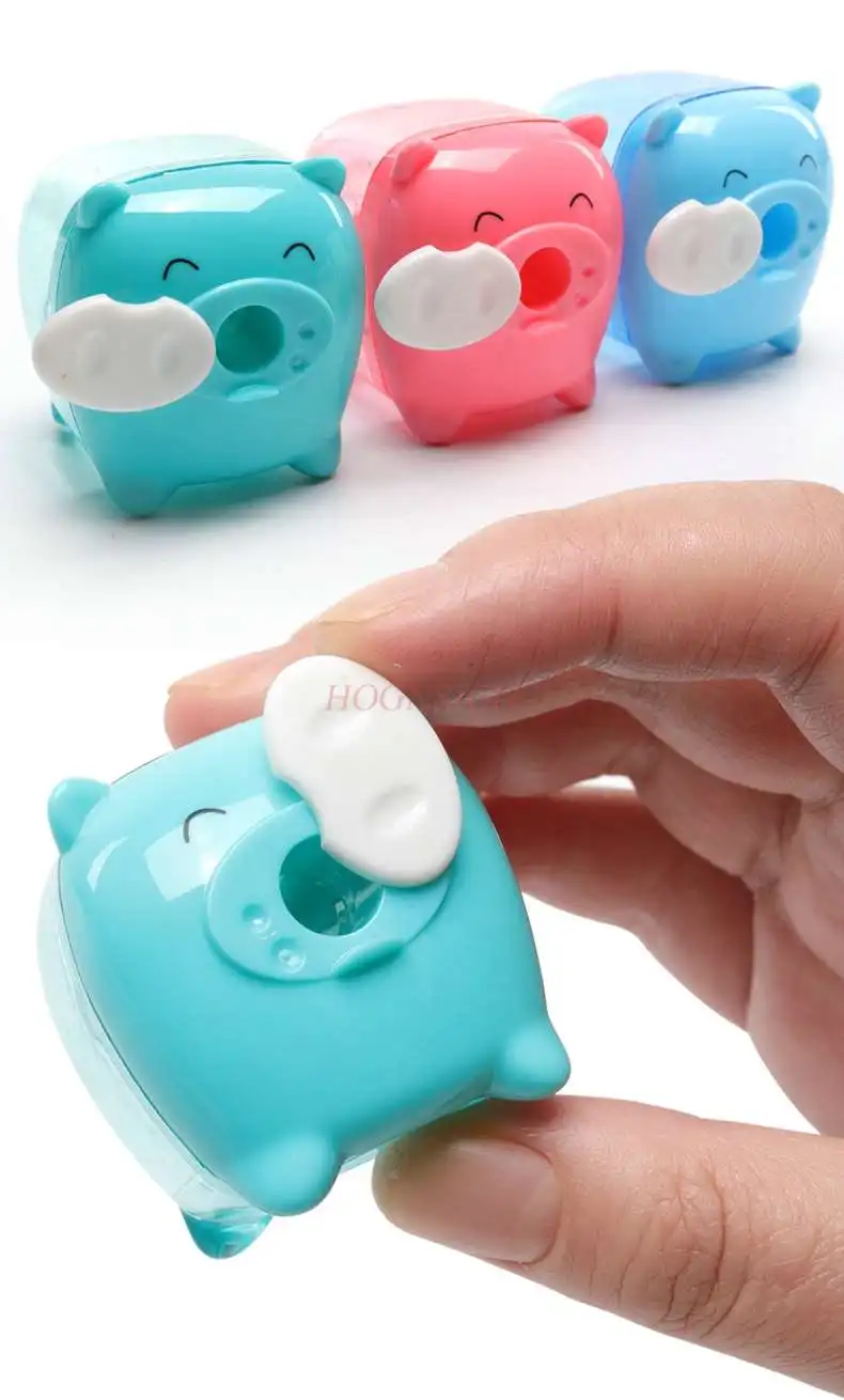 Anak Pensil Rautan Mini Pensil Rautan Manual Pencil Sharpener Hand Twist Pena Rautan Rautan