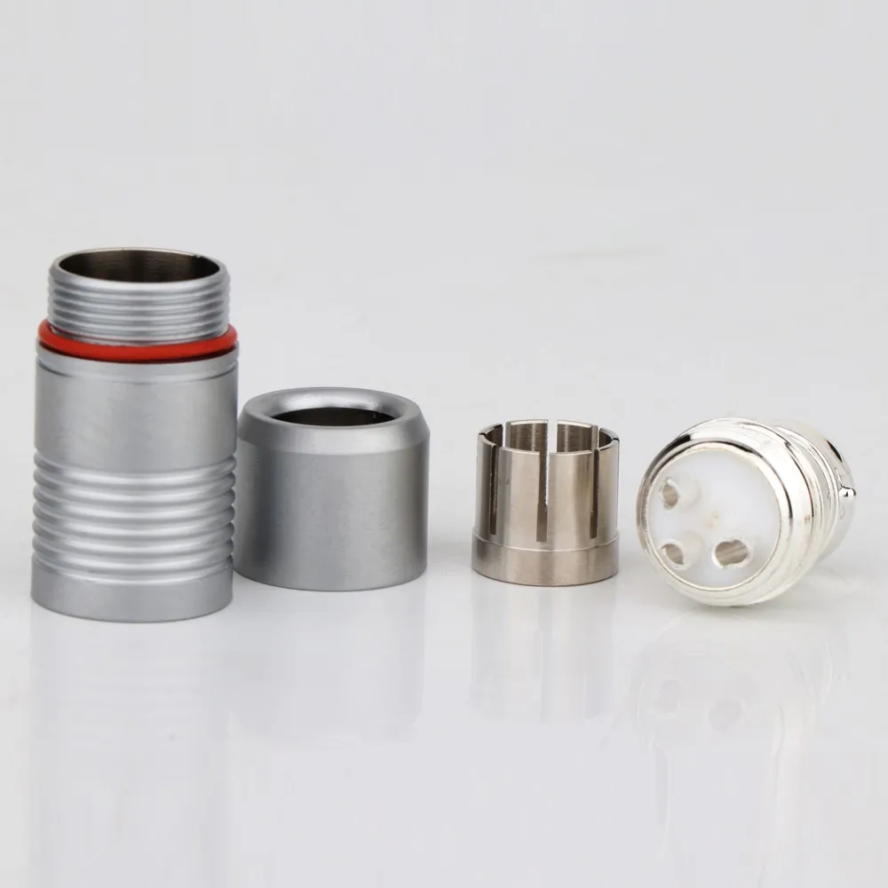 Hochwertiger versilberter Tellur-Kupfer-XLR-Stecker, Audio-XLR-Balance-Stecker für HiFi-Anwendungen – Detail 8