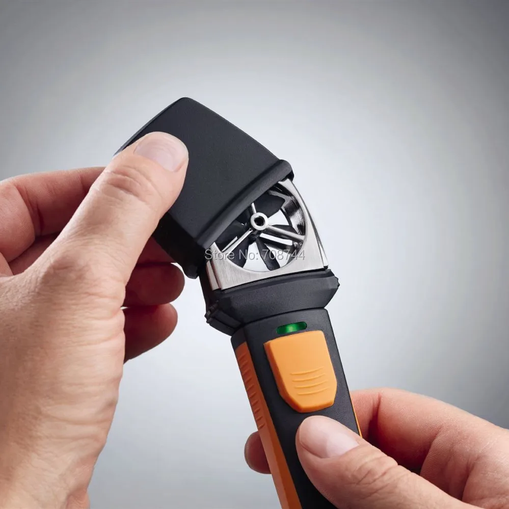 مقياس شدة الريح Testo 410i مع تشغيل الهاتف الذكي 0560 1410 TESTO410I