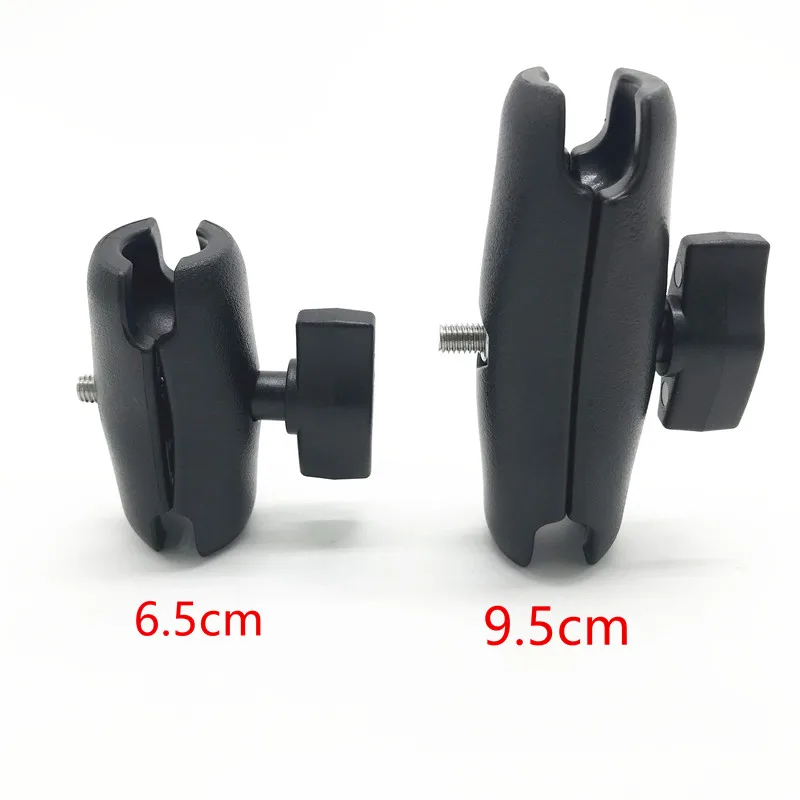 

65 or 95mm Double Socket Arm used with 1 Inch Ball Bases and Holder mount for Gopro Camera Smartphone