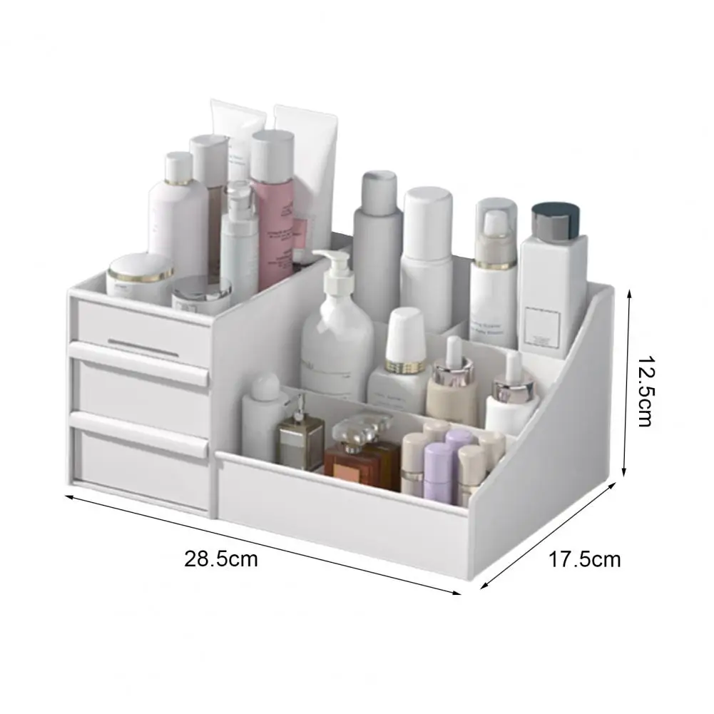 2021 Large Capacity Cosmetic Storage Box Makeup Drawer Organizer Jewelry Nail Polish Makeup Container Desktop Sundries Box