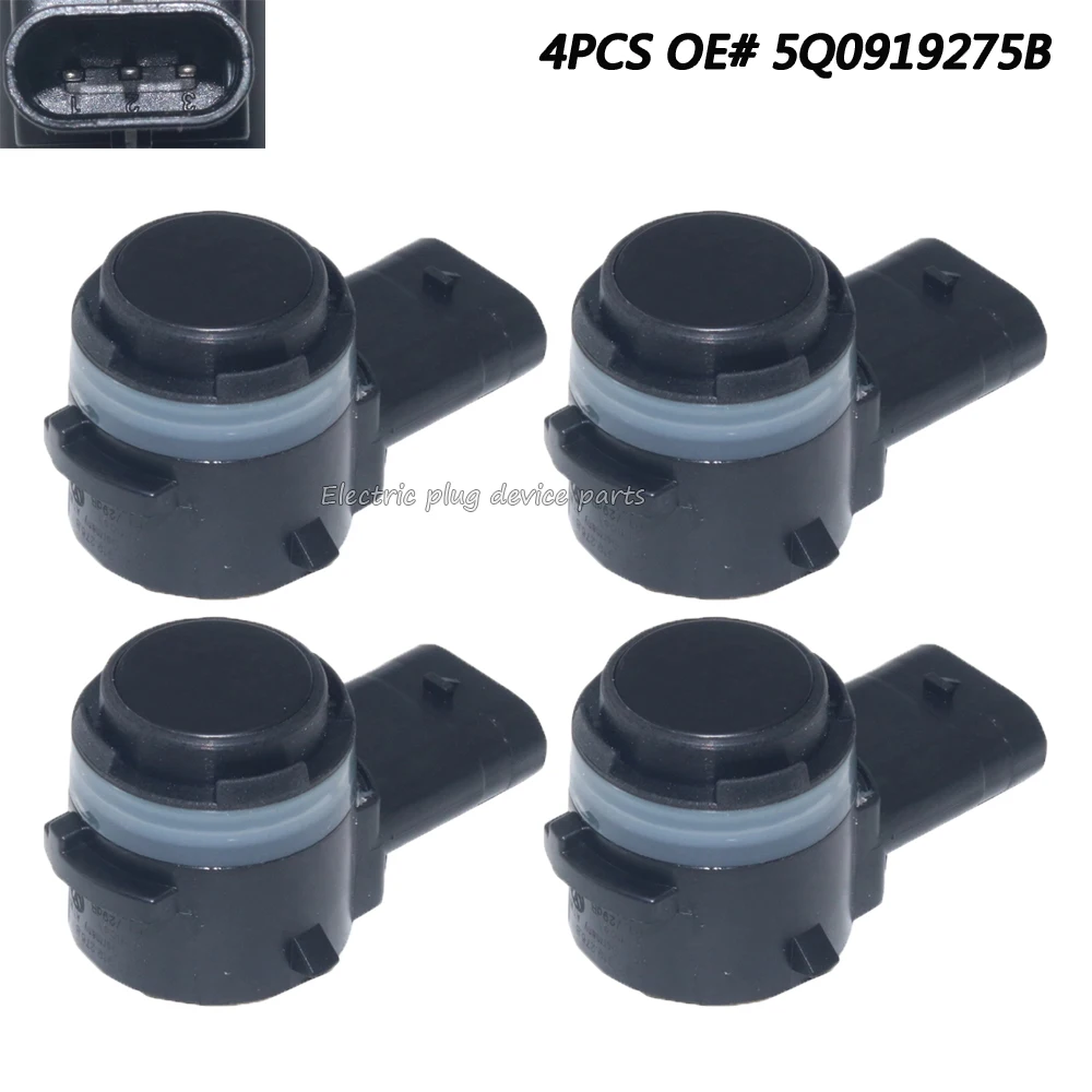 

4pcs OE# 5Q0919275B PDC Parking Sensor for Audi A3 Q7 TT VW Golf VII Passat B8 Jetta Mk6 PORSCHE 991 SEAT Leon SKODA Fabia