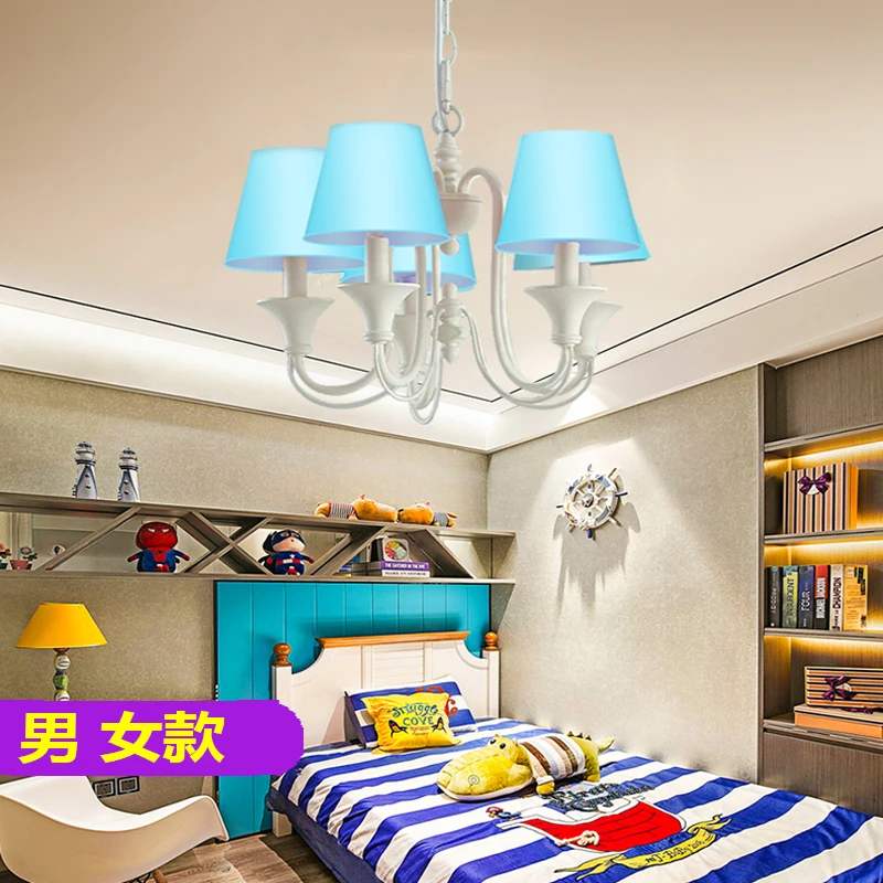 

Nordic style Chandelier American Rural Girl Modern Boy Living Room Bedroom Lamp Dining Room Mediterranean Children Chandeliers