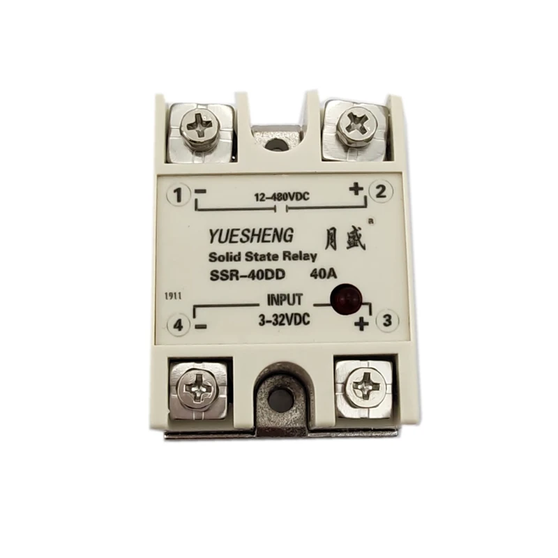 DC Controller DC Solid State Relay SSR-40DD DC Relay 480V 10A 20A 30A 40A 60A 80A Smooth start of the motor  motor soft starter