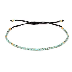 Handmade New Friendship Bracelets Thin Rope Miyuki Beaded Bracelets For Women Men Fashion Charm Jewelry