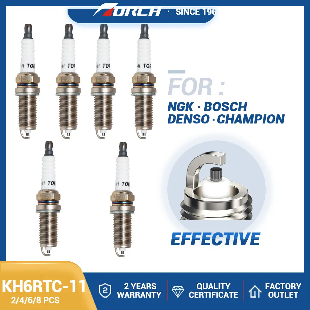 Mejores bujías originales TORCH KH6RTC-11 para Toyota Land Cruiser Prado, FJ 4Runner y Fortuner: Evaluación detallada y recomendaciones prácticas
