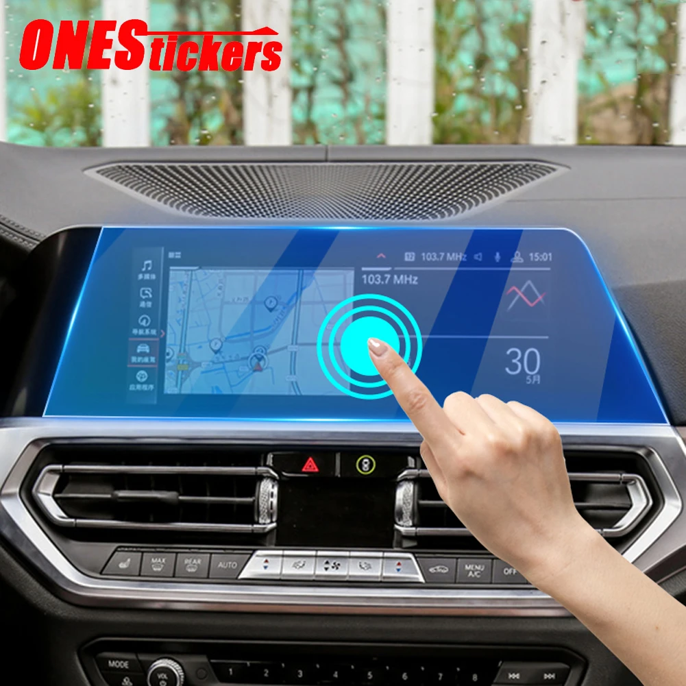 

For BMW 3 Series G20 G21 G28 320i 325i 330i 2019-2021 Car Central Instrument Navigation Screen Tempered Glass Protector Film
