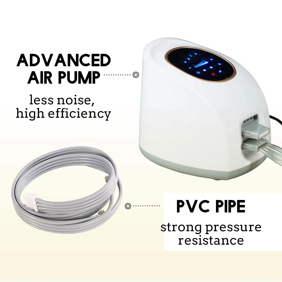 Syeosye 3 Modes Air Compression Leg Massager Chambers Foot Arm Waist Vibration Infrared Therapy Pneumatic Relax Pain Relief