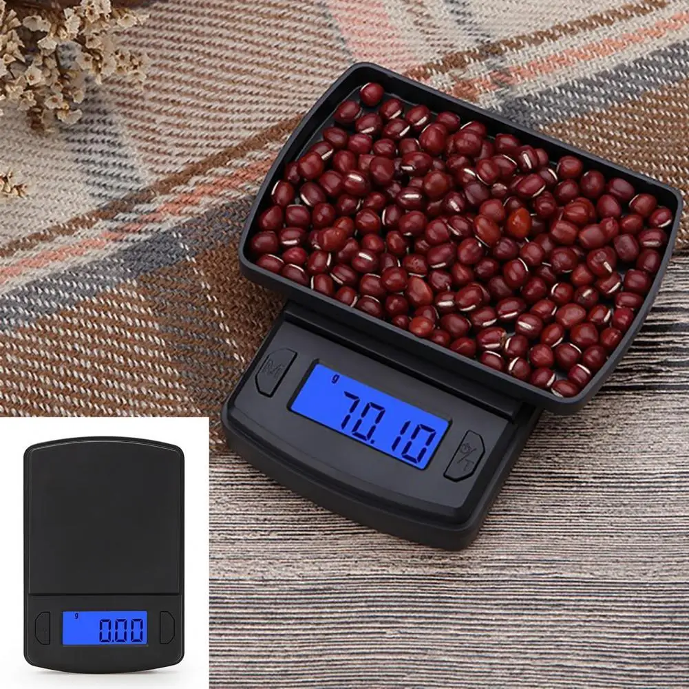 Portable Mini Electronic Coffee Scale with Timer Digital Jewelry Pocket Balance Weight Gram LCD Weighing with Precision Sensors