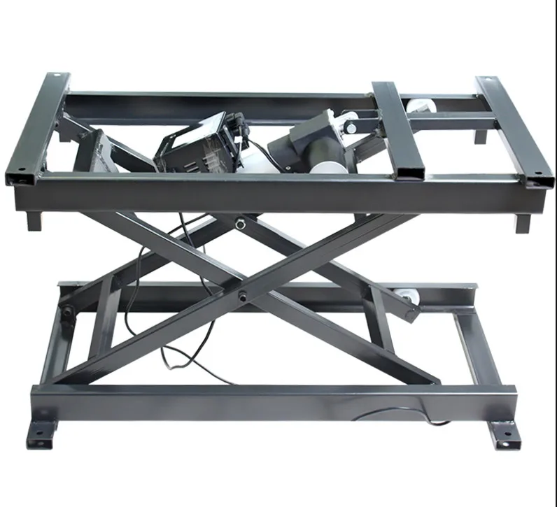 Electric lift multifunctional wired / wireless electric lift coffee table dining table hardware folding iron frame