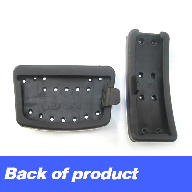 Vtear Accelerator Brake Pedal Cover Interior Accessories Foot Rest Pad Car Styling Parts For Geely Tugella Xingyue FY11 2023