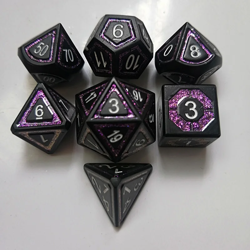 

Набор металлических игральные кости dnd d4 d6 d8 d10 d12 d20