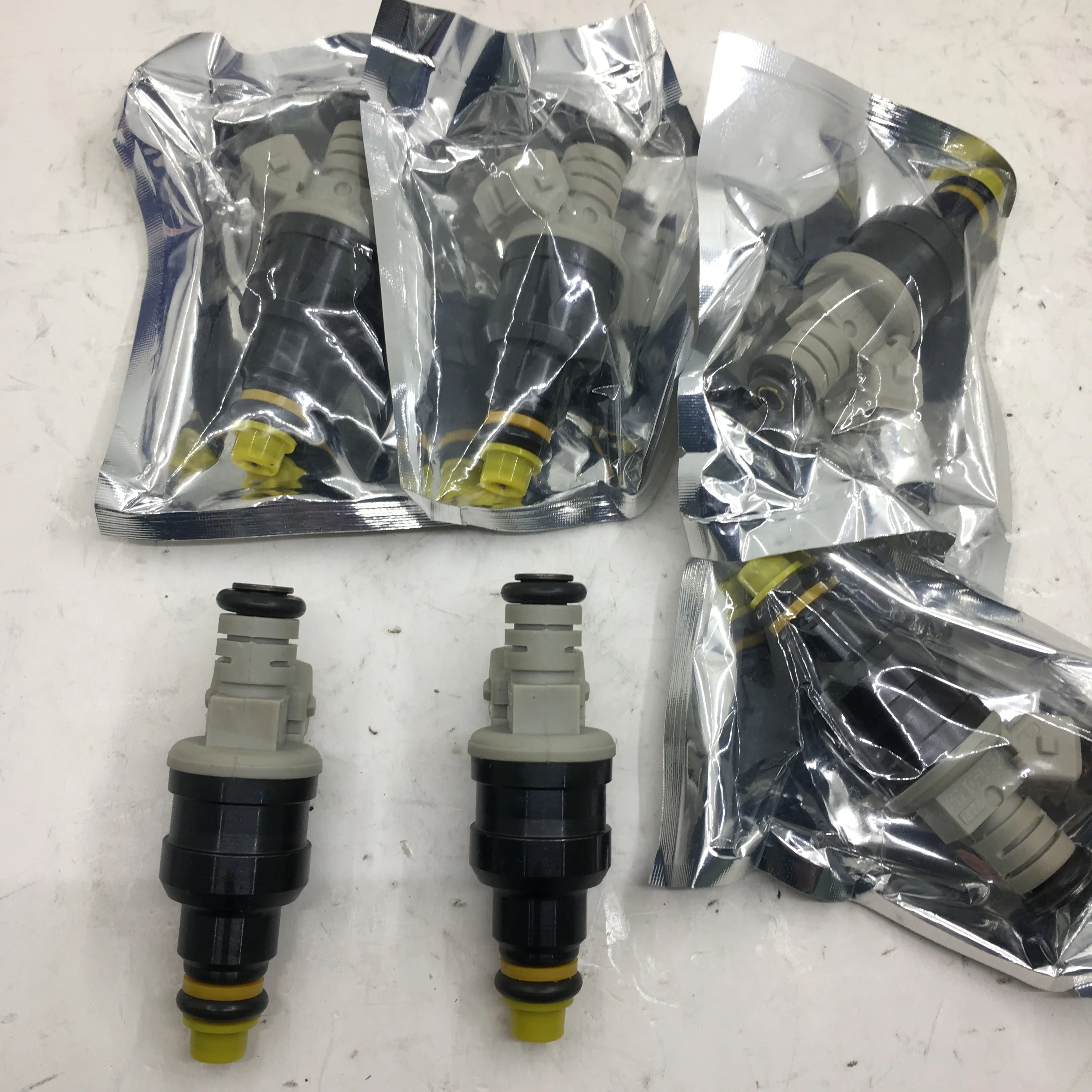 SherryBerg Set of 6pcs/set Fuel Injector OEM for Bosch Set of 6 Fuel Injectors for 1985-04 BMW CHEVY FORD LOTUS PONTIAC AUDI