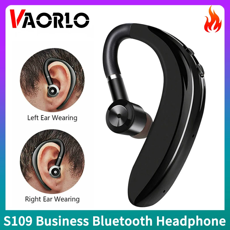 Original S109บลูทูธหูฟังตัดเสียงรบกวนไร้สายหูฟังสแตนด์บายยาวหูฟังพร้อมไมโครโฟนไดรฟ์ Callin