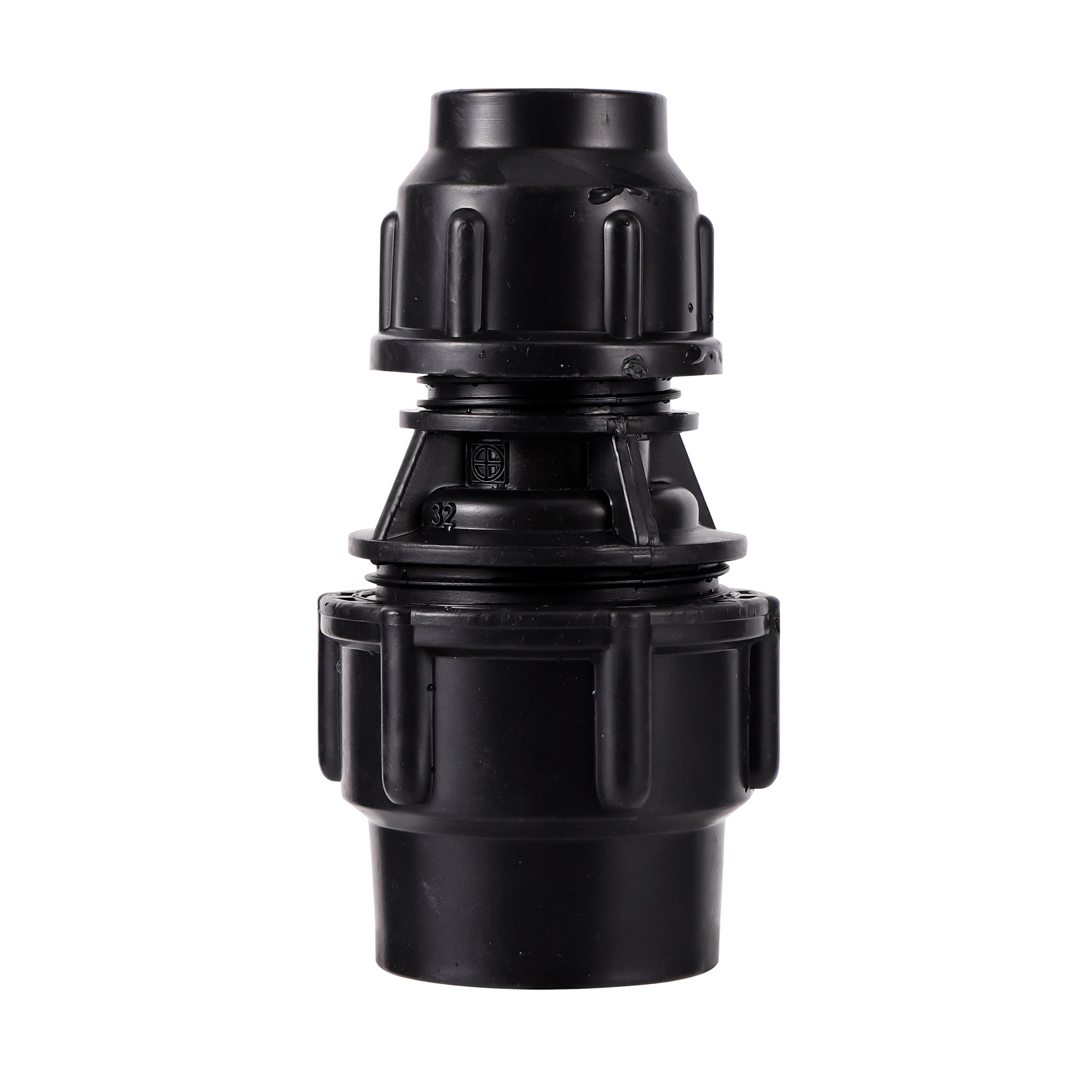 1pc 20~50mm PE Quick Coupling Garden Direct Connection Water Pipe Connectors Agricultural Irrigation System Plastic Tube Fitting