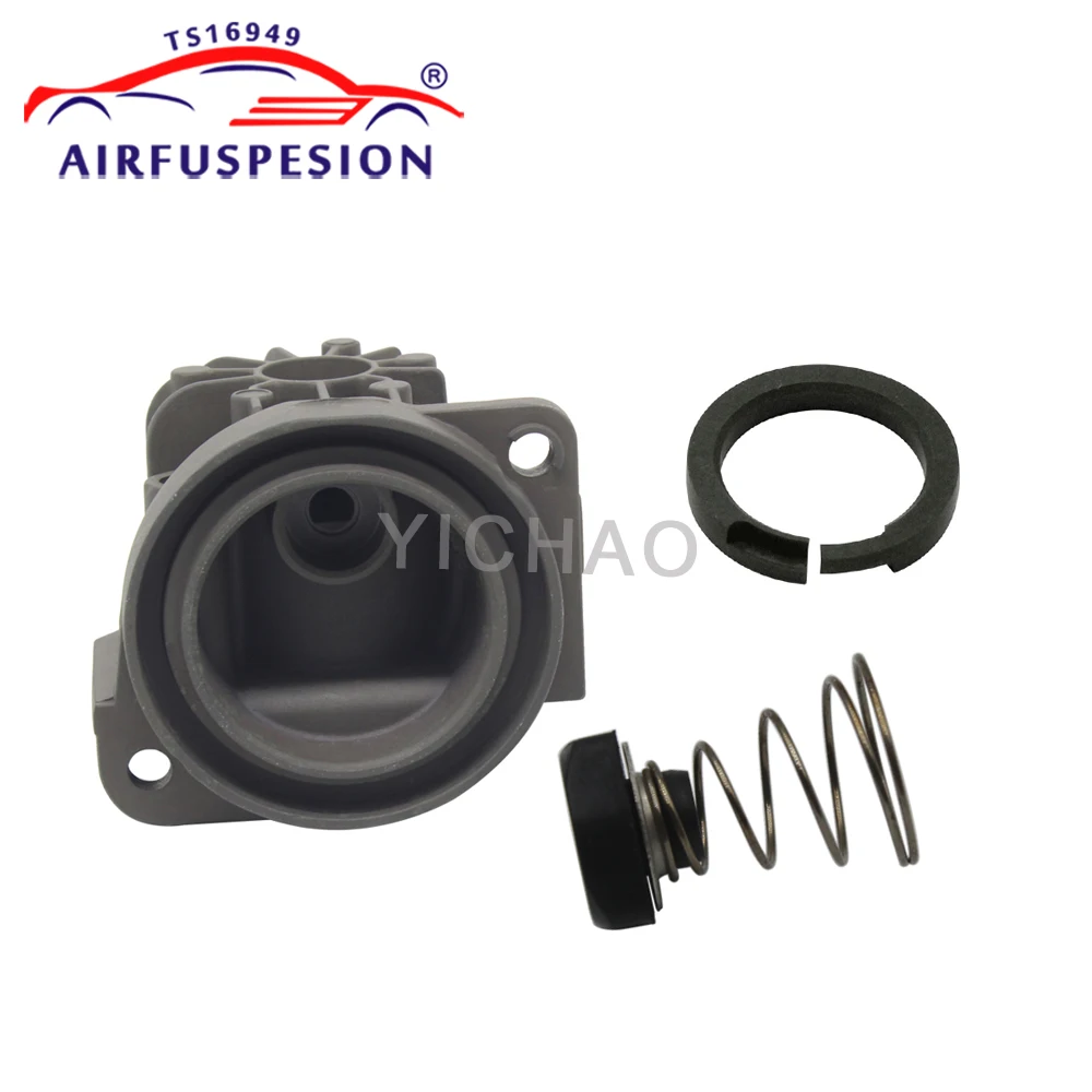 5 sets Air Compressor Pump Cylinder Head + Piston Ring + Spring Plug For Mercedes W220 W211 For Audi A6 C5 A8 D3 2203200104