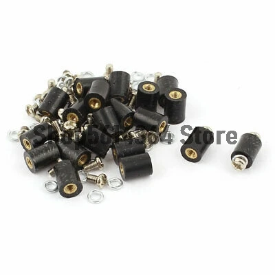 10pcs M3 Brass Insert Female Thread Insulated Standoffs for Motherboards