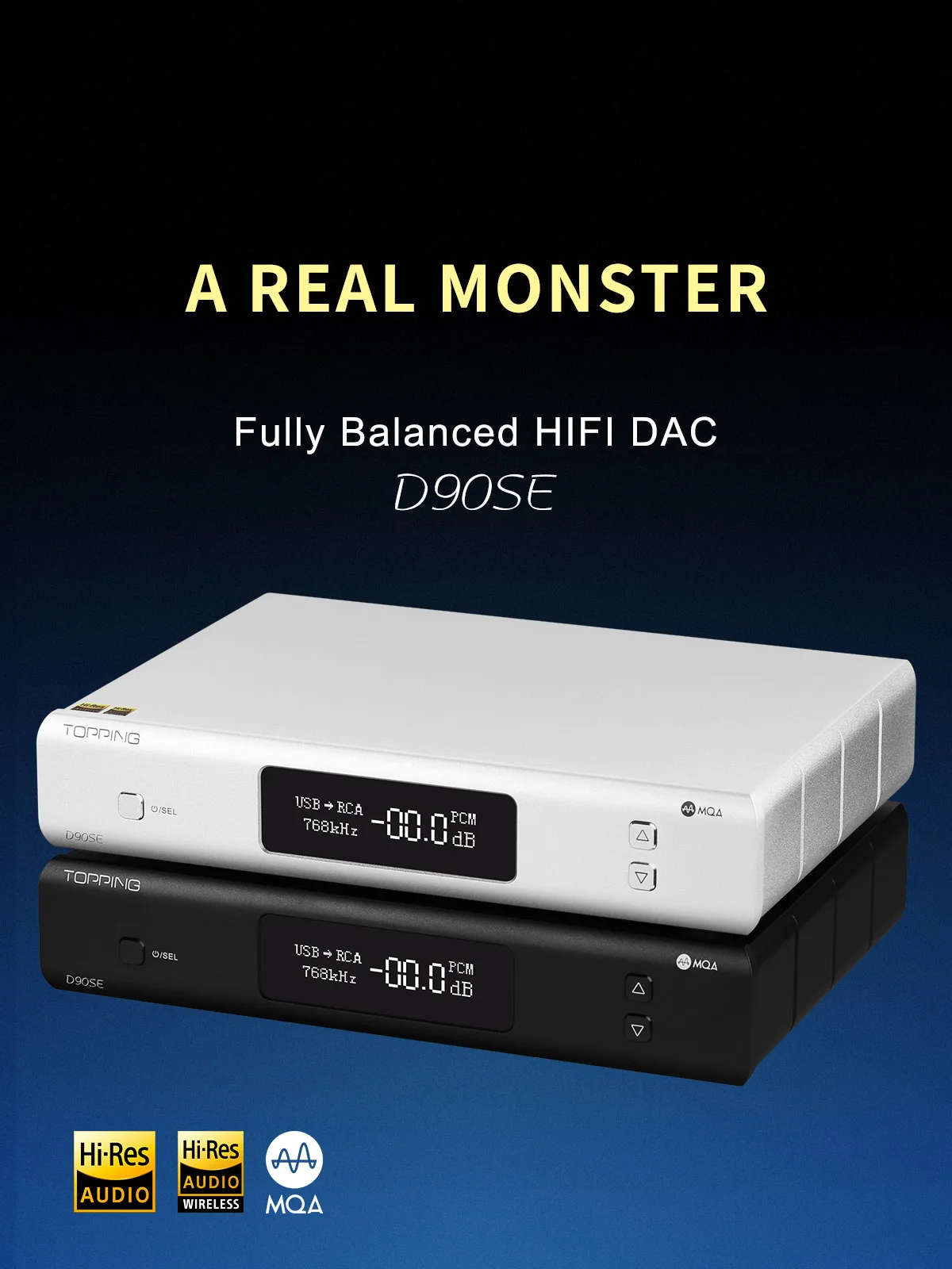 

HX D90SE ES9038Pro MQA DAC D90 SE Bluetooth 5.0 DSD512 PCM768kHz Fully Balanced HiFi Decoder Great Companion of A90