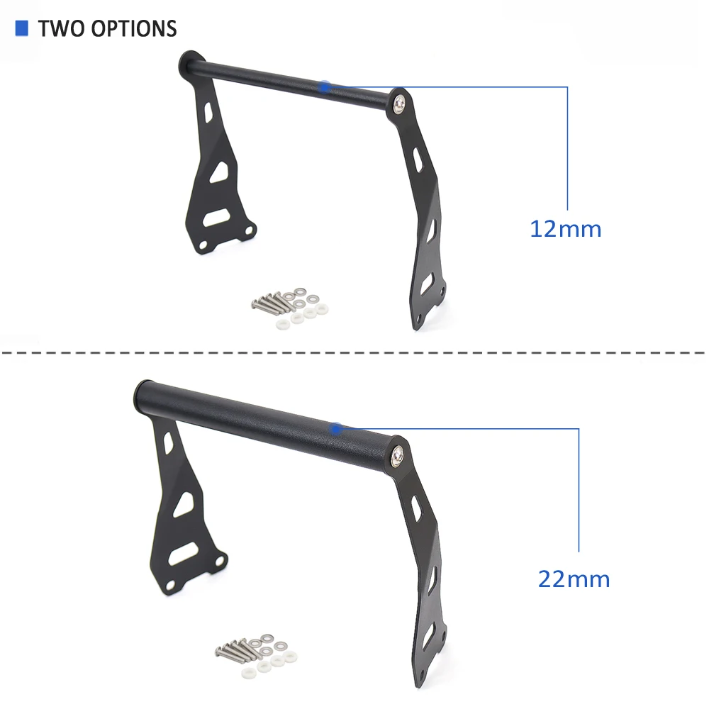 Soporte de placa de navegación GPS para motocicleta, montaje de barra para Royal Enfield Himalayan 2016, 2017, 2018, 2019, 2020, 2021, 12 / 22mm