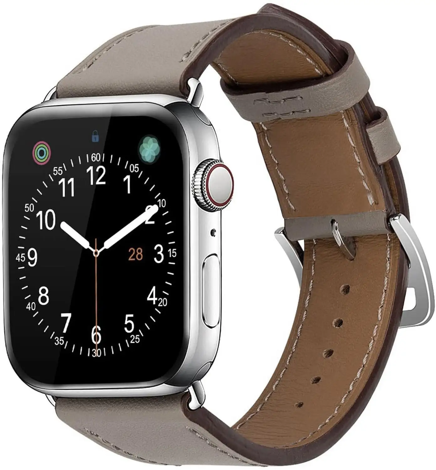 Leather strap for Apple watch band 44mm 40mm 45mm 41mm 38mm 42mm Single tour watchband bracelet iWatch series 8 Ultra se 7 5 3 6