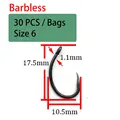 Barbless-Size 6