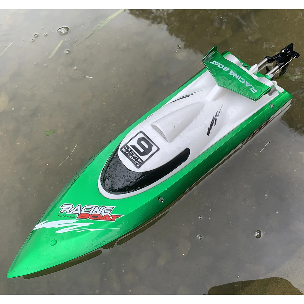 Średni RC Watercraft Feilun FT009 WL912 pilot łódź W/1500mah bateria 4WD 2.4G szybki 35 km/h dla chłopców Hobby na jeziorze morze