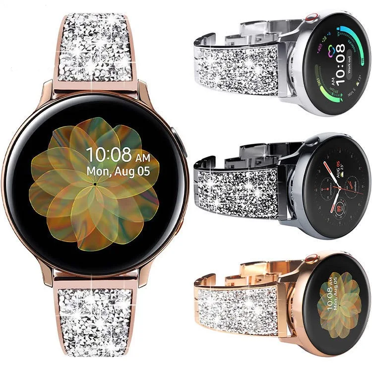 22mm-20mm-pulseira-de-metal-diamante-para-samsung-galaxy-assista-3-ativo-2-huawei-relogio-gt-2-senhoras-pulseira-de-luxo-para-amazfit-gtr