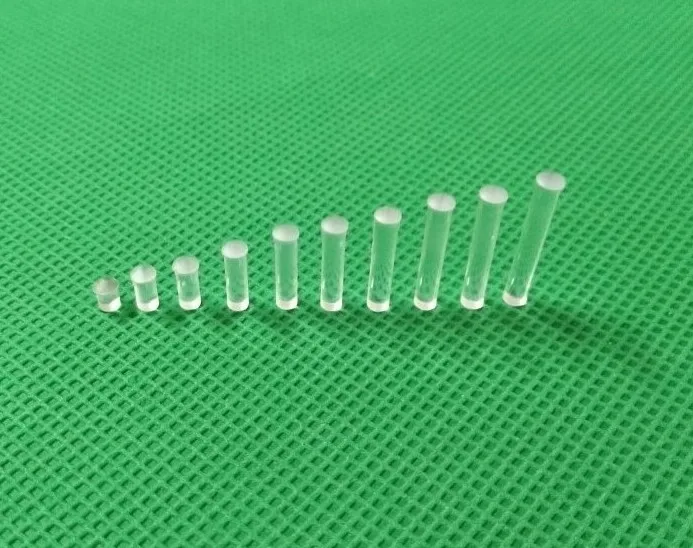 Najmniejszy 100PC jasny kolor 2.54MM-25.4MM rura świetlna dla 1MM dioda Led świetlówka LED abażur zastępuje CLP-1.0 okrągłe światło