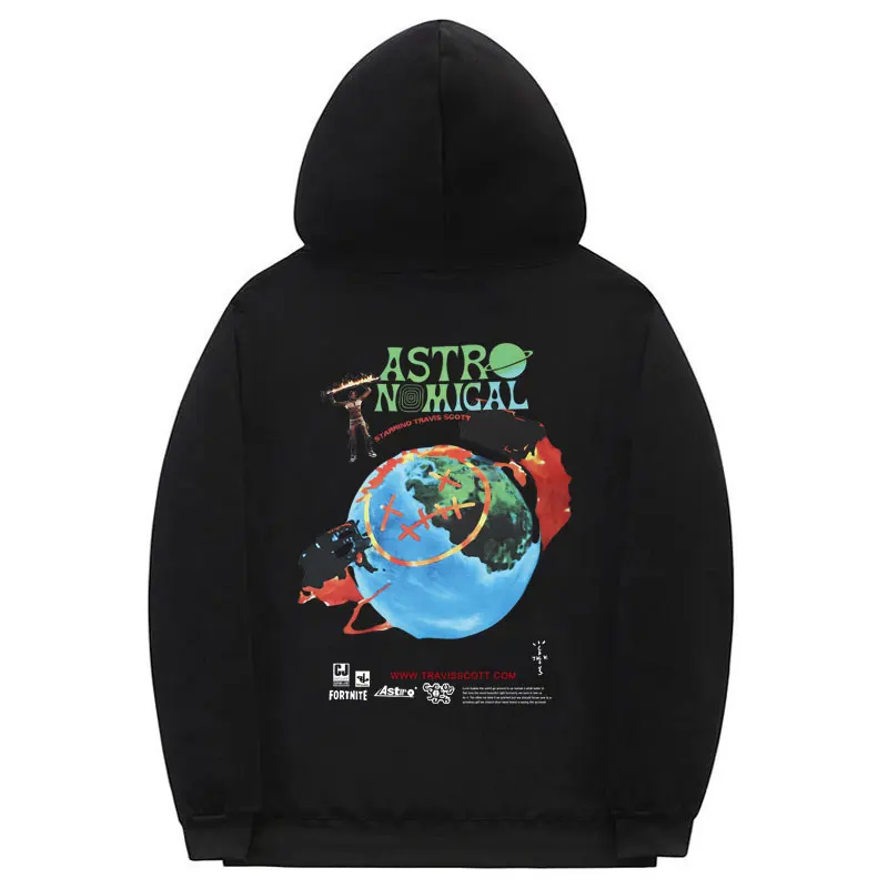 New Arrivals Men Womens Season 5 ASTROWORLD Hoodies Cactus Jack Print Harajuku Hoody Hip Hop Streetwear Sweatshirt