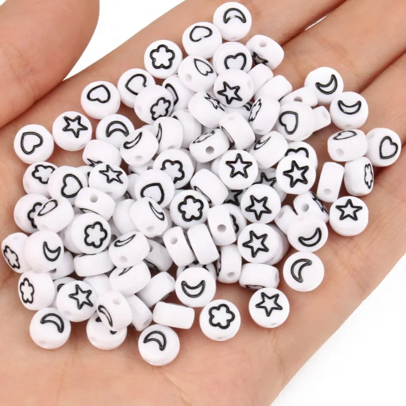 7x4mm White