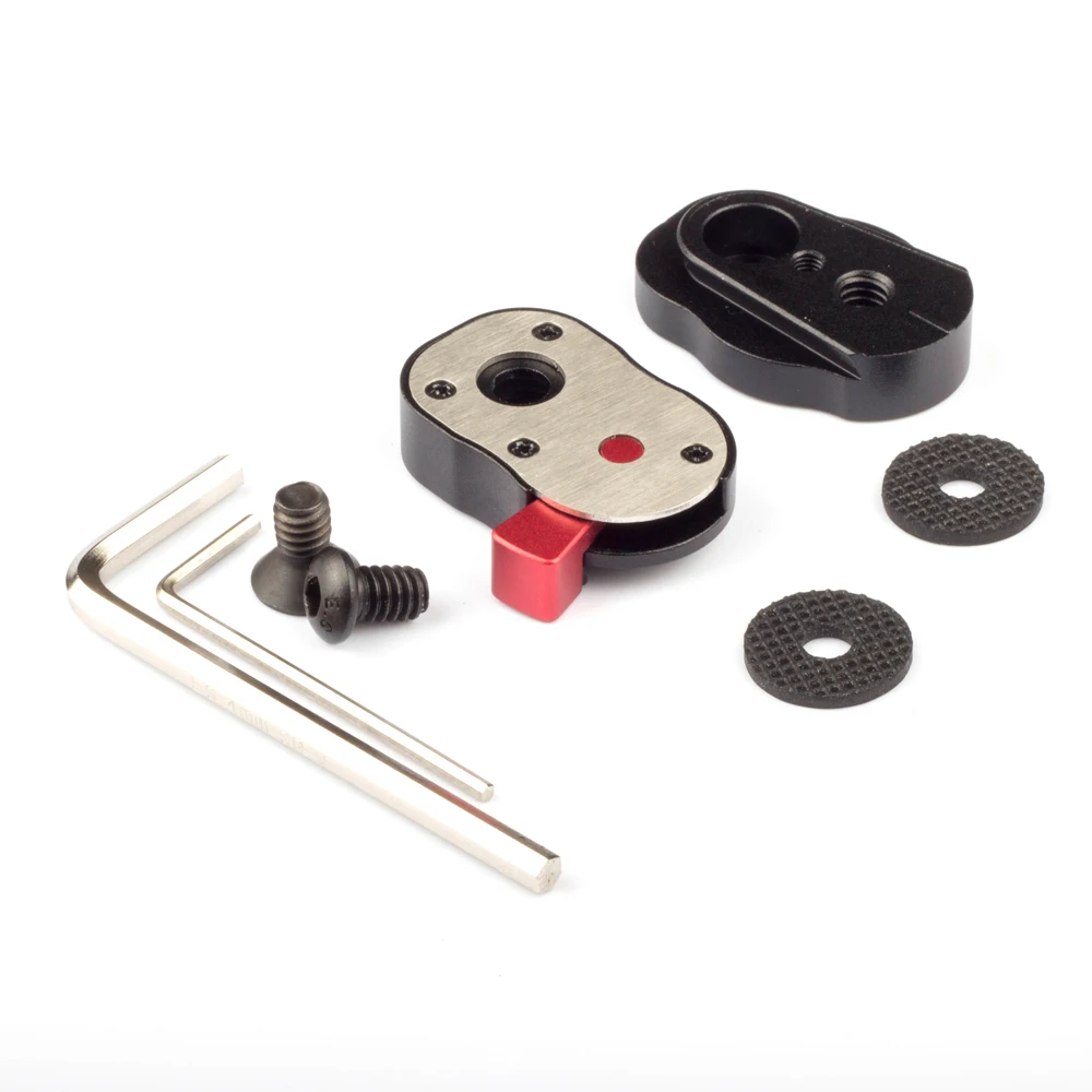 لوحة صغيرة سريعة التحرير لكاميرا فيلم 8K 4K مع ذراع مفصلي ، حامل شاشة LCD مع ضوء LED ، حامل درع ، ميكروفون ، موديل QR fr