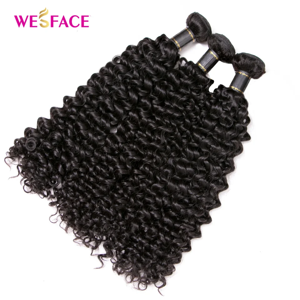 Brazilian 1/3 Deep Wave Bundles Water Wave Curly Hair Weaves 26 Inch Natural Human Hair Loose Deep Wave Bundles For Black Women