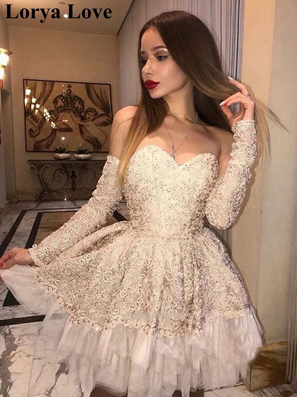 Vestidos De Cóctel champán para mujer, vestido De fiesta Formal, vestido De graduación corto sin hombros, vestido De fiesta De regreso a casa, vestido De Graduación