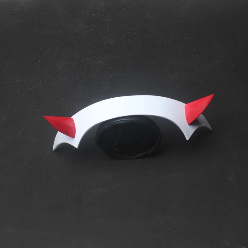 DARLING in the FRANXX Zero Two Cosplay Prop PVC Horn Headband Hairband Handmade Headwear Keychain