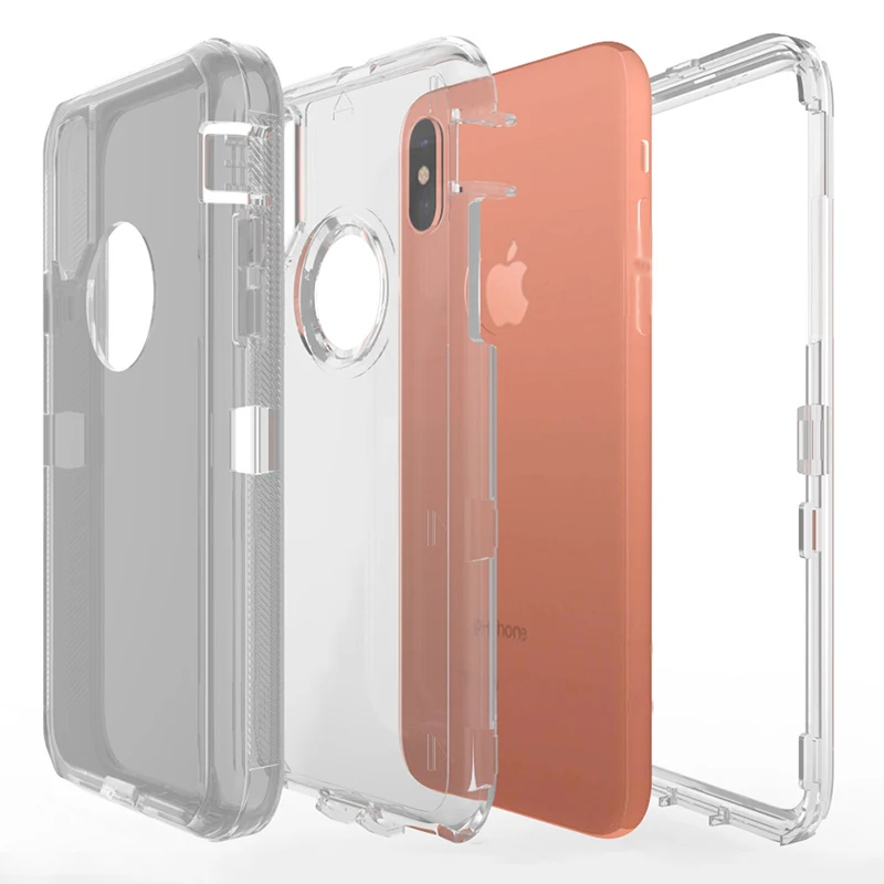 Custodia Defender per iPhone 16 15 13 14 11 12 pro Max Mini Cover antiurto per iPhone 6 6S 7 8 Plus X XS Max XR Custodia pesante in gomma