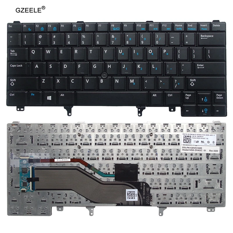 New English Laptop keyboard For DELL E6420 E5420 E5430 E6220 E6320 E6330 E6440 E6430S E6230 E6430 P38G P25G P15G P16G
