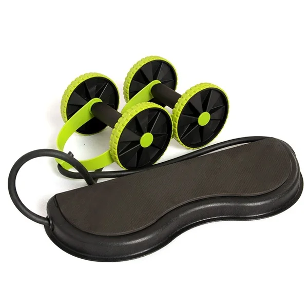 

High Quality Ab Roller Wheel Abdominal Trainer Wheel Abdominal Resistance Pull Rope Tool Fitness