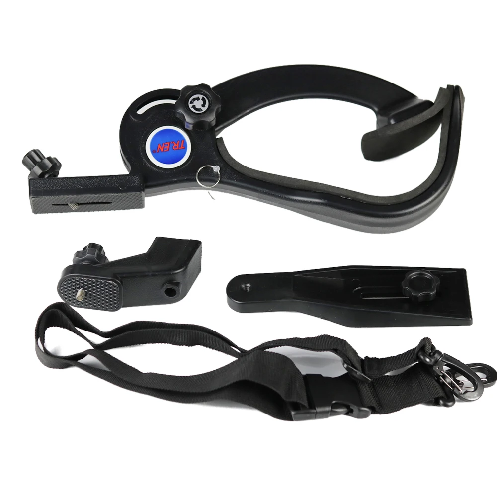 حامل كتف عالمي بدون استخدام اليدين ، مثبت لكاميرا الفيديو DV/DC DLSR ، LC1201